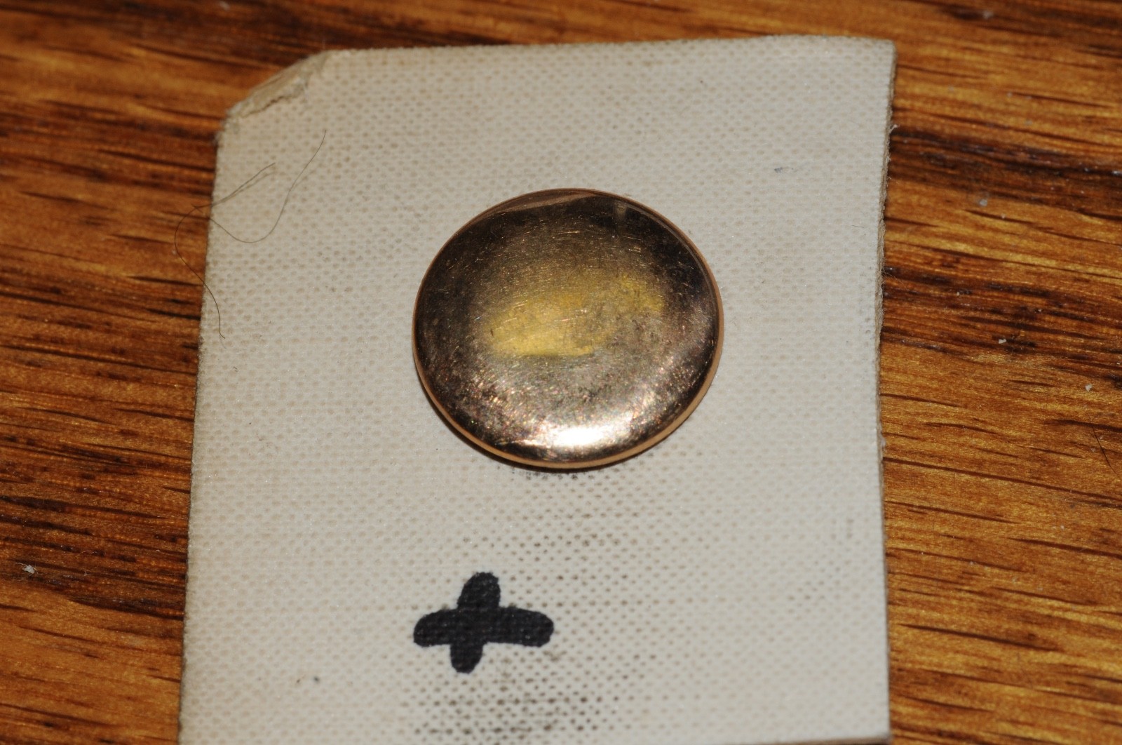 RC Crown Fraternal Organization Lapel Pin Gold Filled 1898 Historical NOS