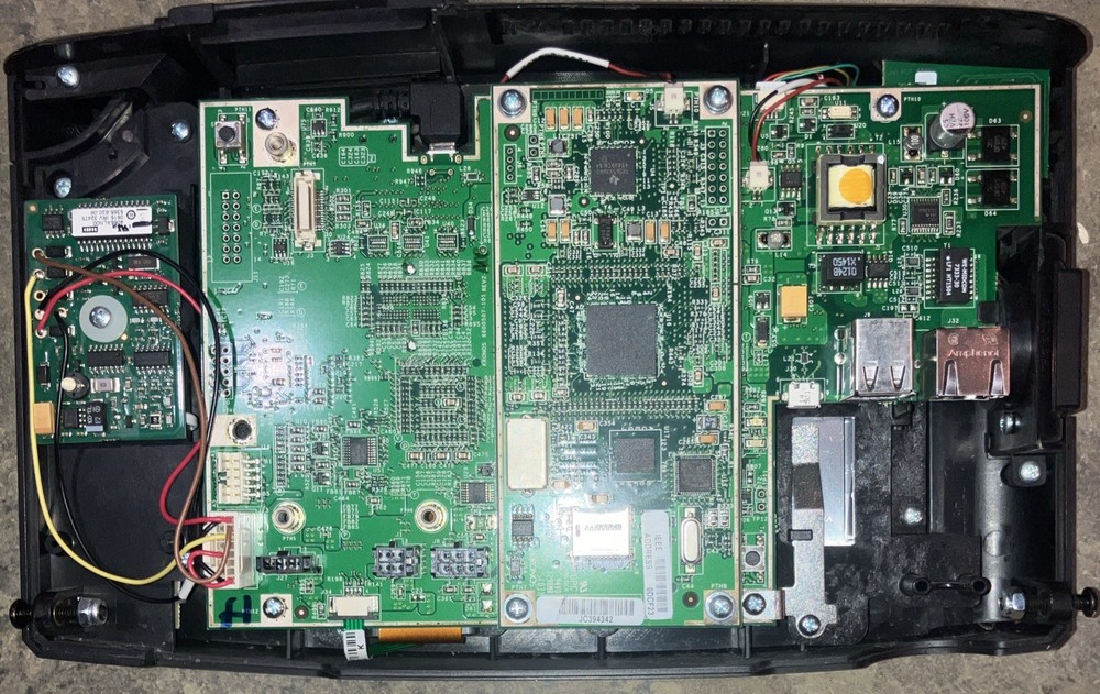 Kronos InTouch 9000 8609000-123 Bar Code Badge Reader Biometric Time Clock