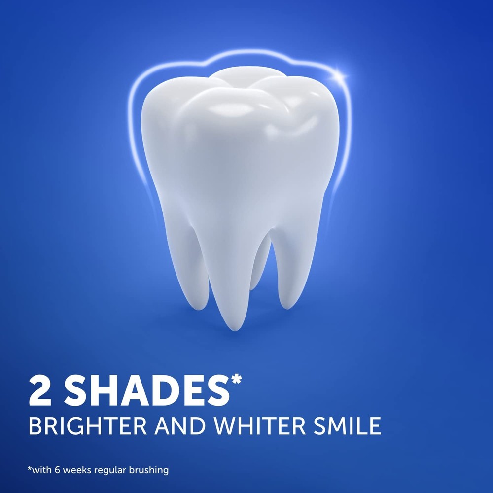 Fresh Mint Advance White Toothpaste – Powerful Whitening & Plaque Control, 6 oz