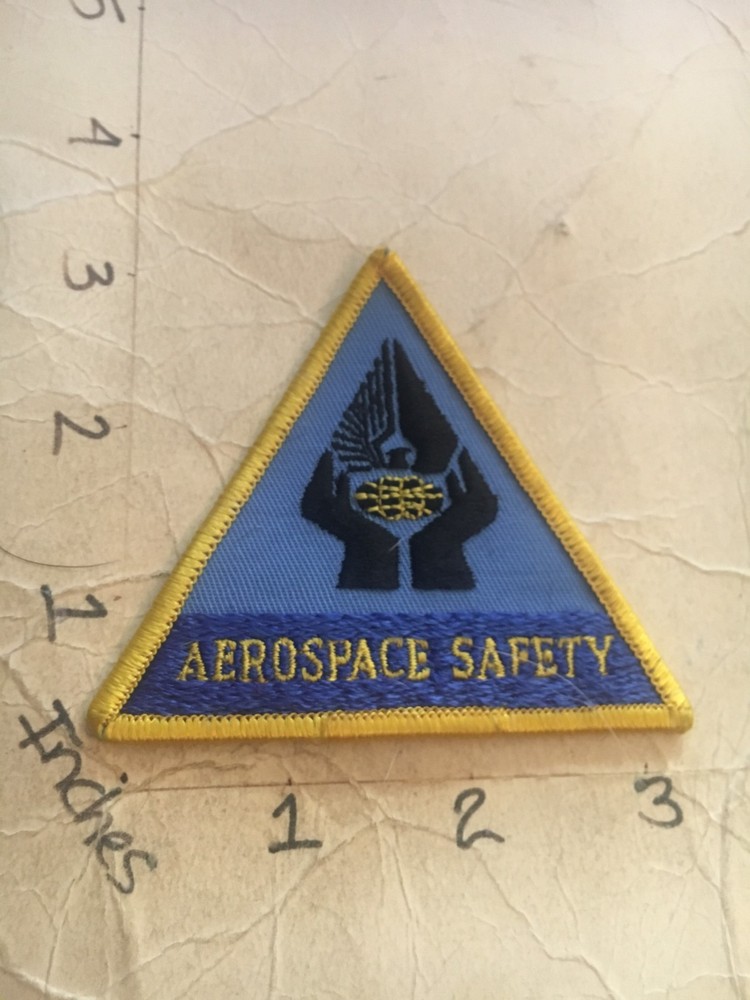 USAF Aerospace Safety Squadron patch 7/21/25