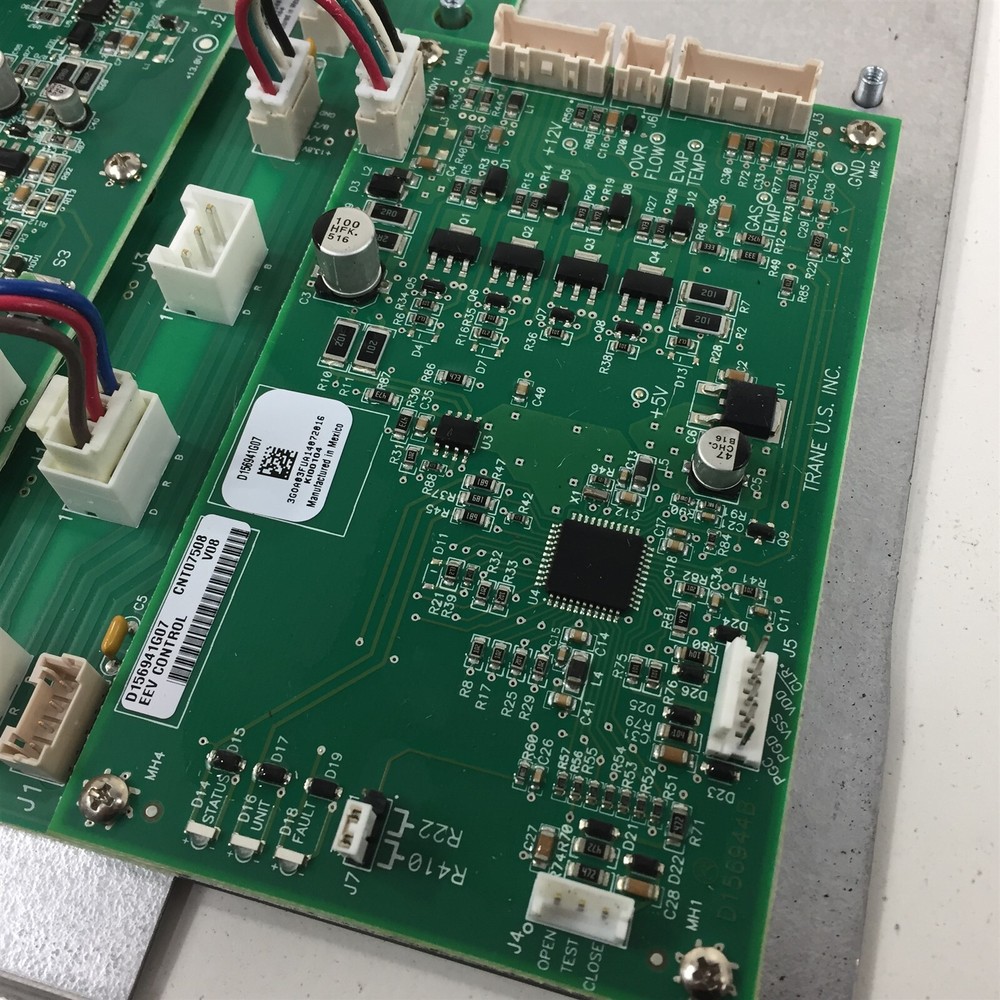 Trane D803403G07 Complete Control Board With Back Plane K100104 CNT07508