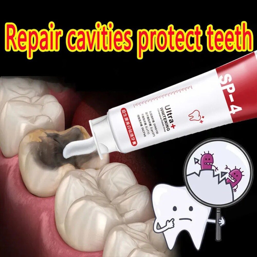 Sip-4 Toothpaste, Whitening Sp-4 Toothpaste, Sp-4 Probiotic Whitening Toothpaste
