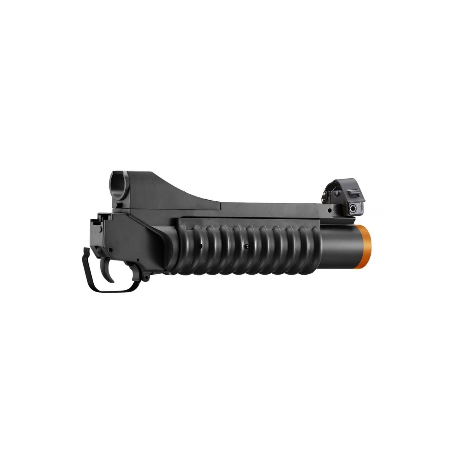 Goldenball Double Bell M203 Short Airsoft Gas Launcher (Color: Black)