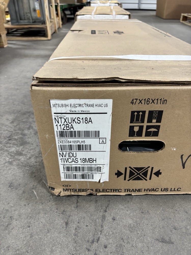 Mitsubishi Indoor High Wall Air Handler NTXUKS18A112BA