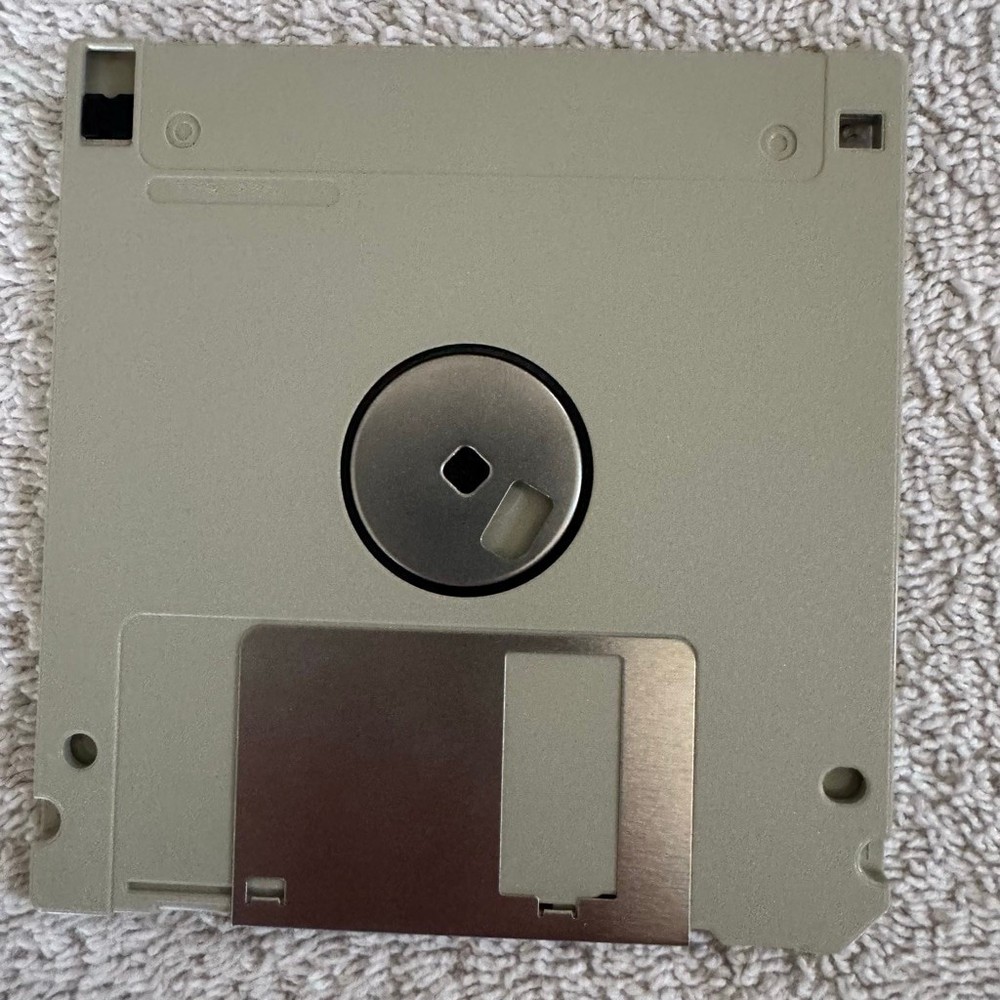 Microsoft MS-DOS 6.2 Step-Up Upgrade Disk 1 Setup w/ License Card Untested Vinta