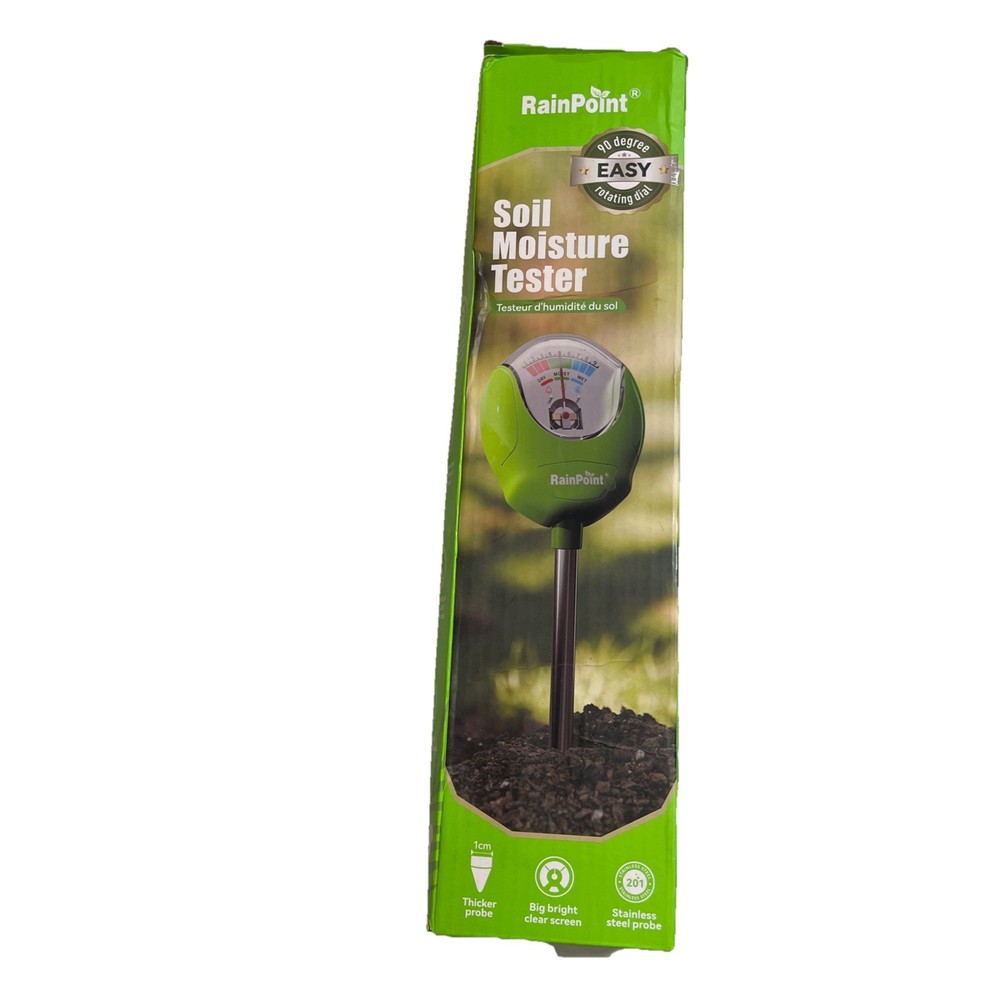 RainPoint Soil Moisture Tester Meter for Plants, Accurate Easy Read
