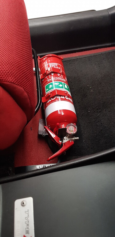 Fire Extinguisher Bracket Suits Honda Integra DC5