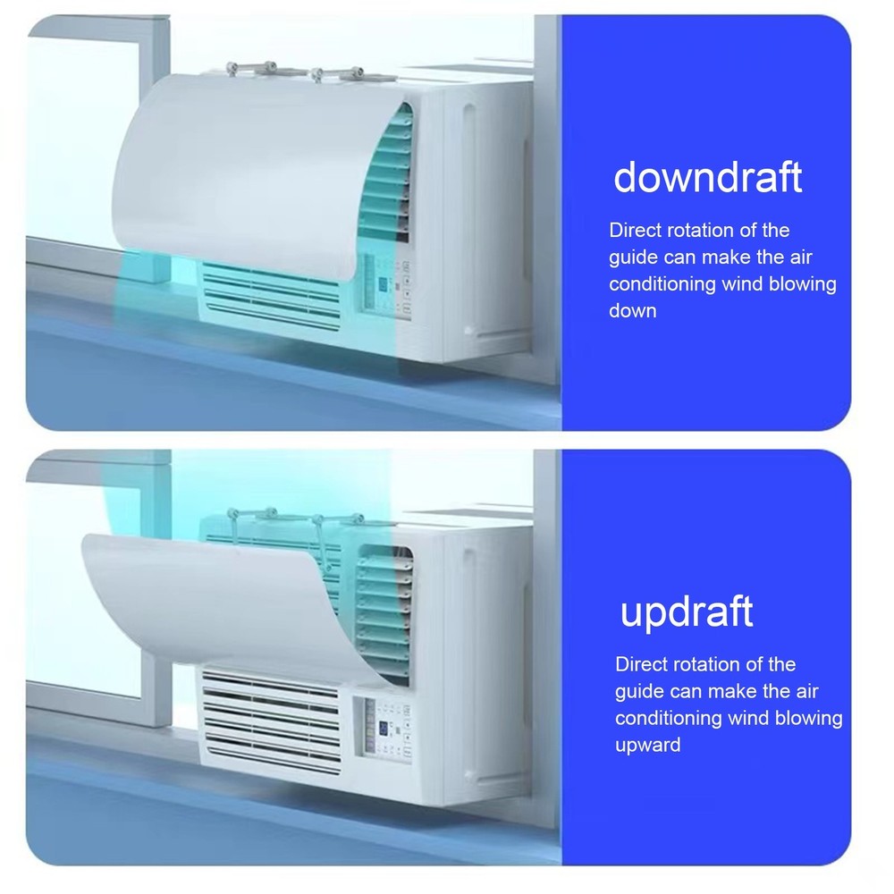 Air Conditioner Deflector For Casement Units AC Deflector Wall Unit Replacement