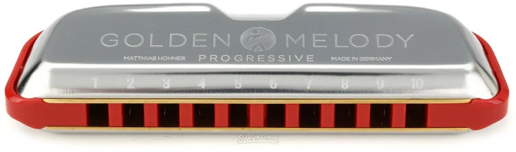 Hohner Golden Melody Harmonica - Key of A Flat Version 2