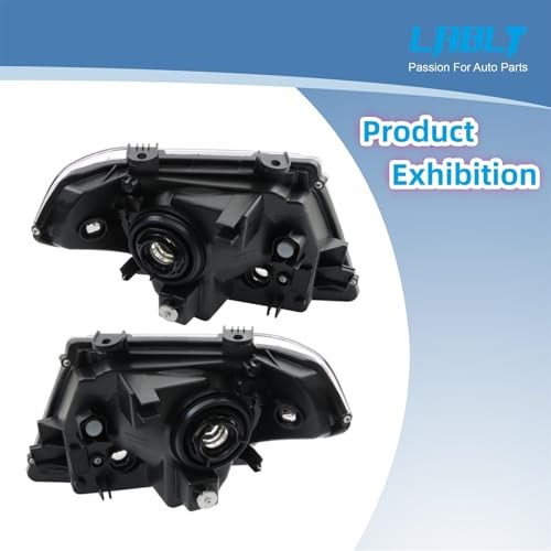 Headlight Headlamp Assembly Halogen Replacement for Frontier 2009-2021 Driver