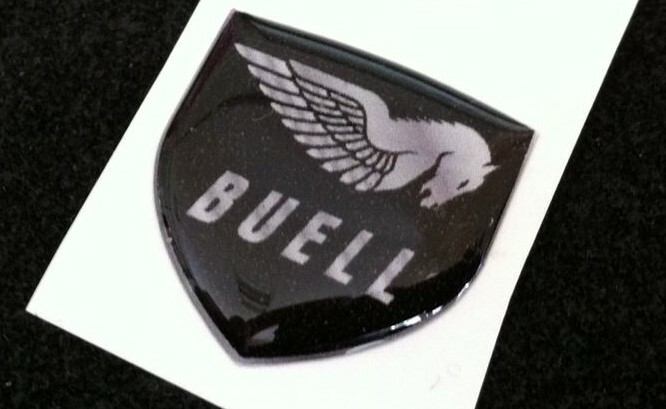 1 Sticker BUELL 3D Raised Emblem 60 Mm