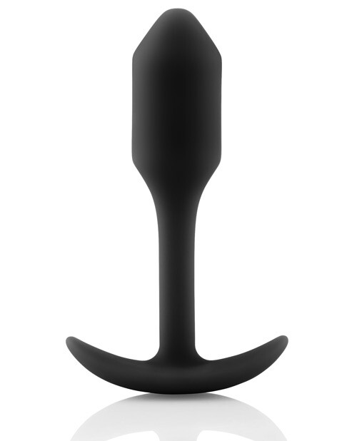 B VIBE SNUG PLUG 1 WEIGHTED ANAL BUTT PLUG