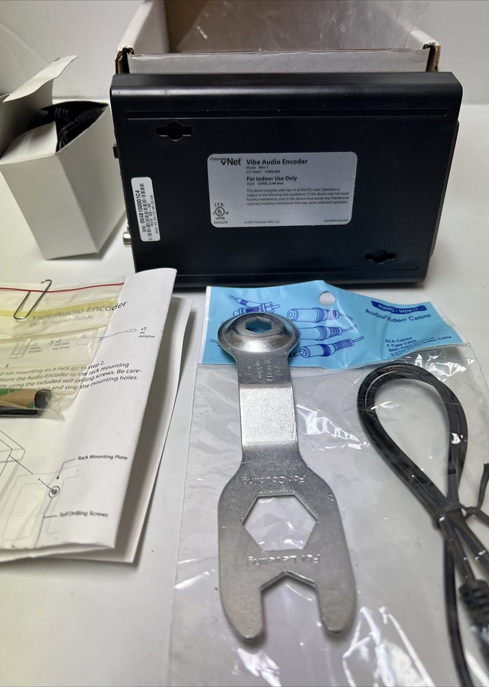 Colorado vNet Audio Encoder Open Box Tested