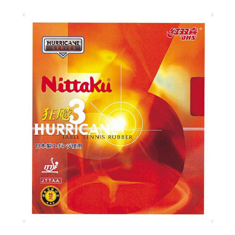 NITTAKU - HURRICANE 3 - Table Tennis Rubber