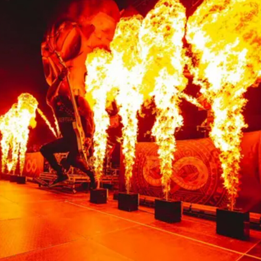 Fire Machine Flame Machine Stage Effect DMX Flame Single Head for Stage Concert