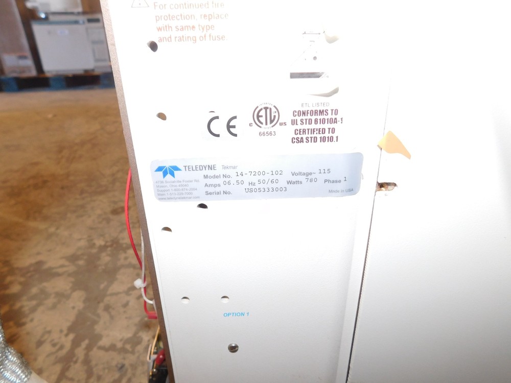 TELEDYNE TEKMAR SOLATEK 72 MULTI MATRIX VIAL AUTOSAMPLER (#4584)