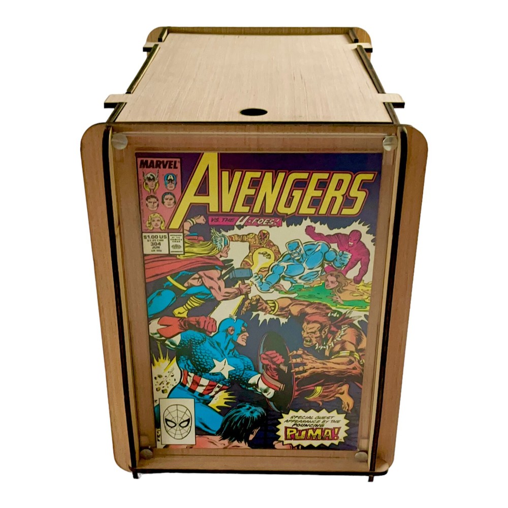 Comic Storage/Display Box + Vintage Avengers Comic Book #304 - A Great Gift