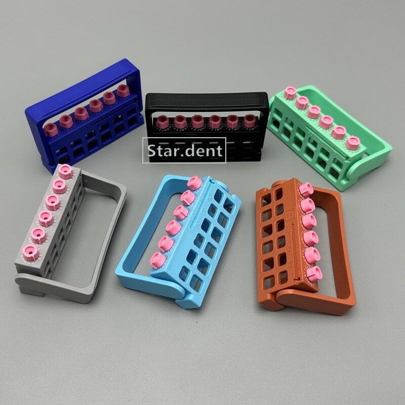 Dental Endodontics Root Canal Files Holder Memory Record Usage Count File Stand