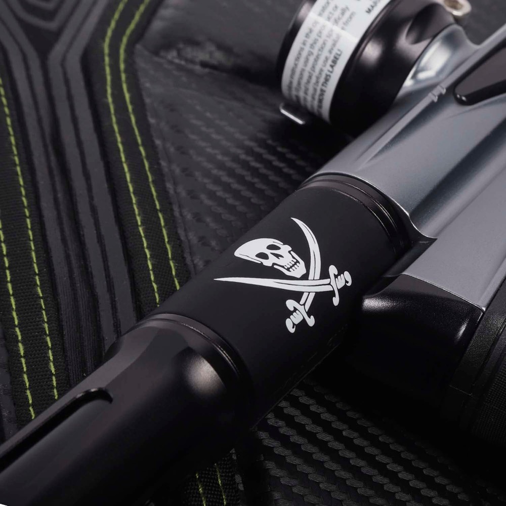 Exalt Paintball Gun Graffiti Bands - Eclipse S63 / FL Barrel Grip - Warning