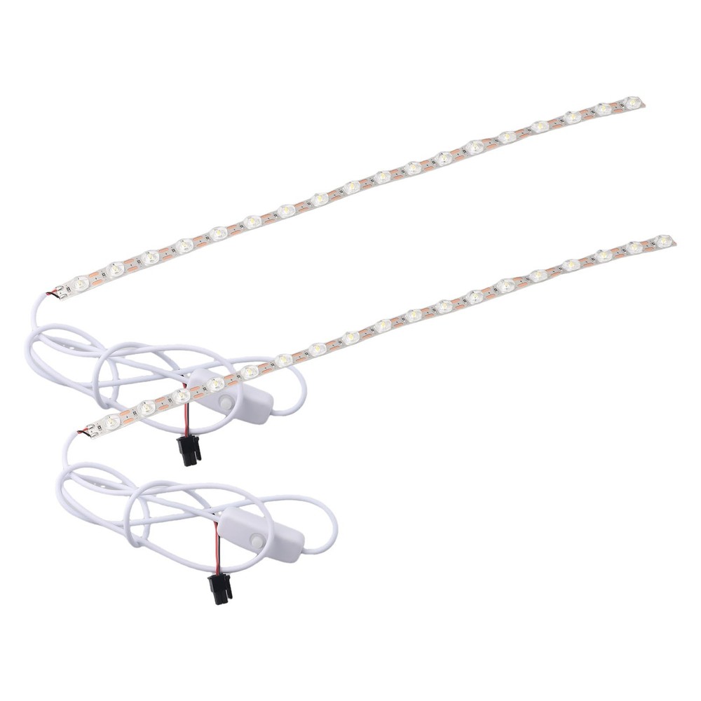 2PCS LED Light Strip for Bambu Lab A1 For 3D Printer with High Brightness