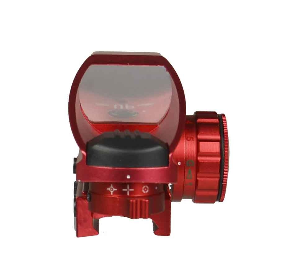Red and Green Mini Dot Sight Red Color Anodized Finish