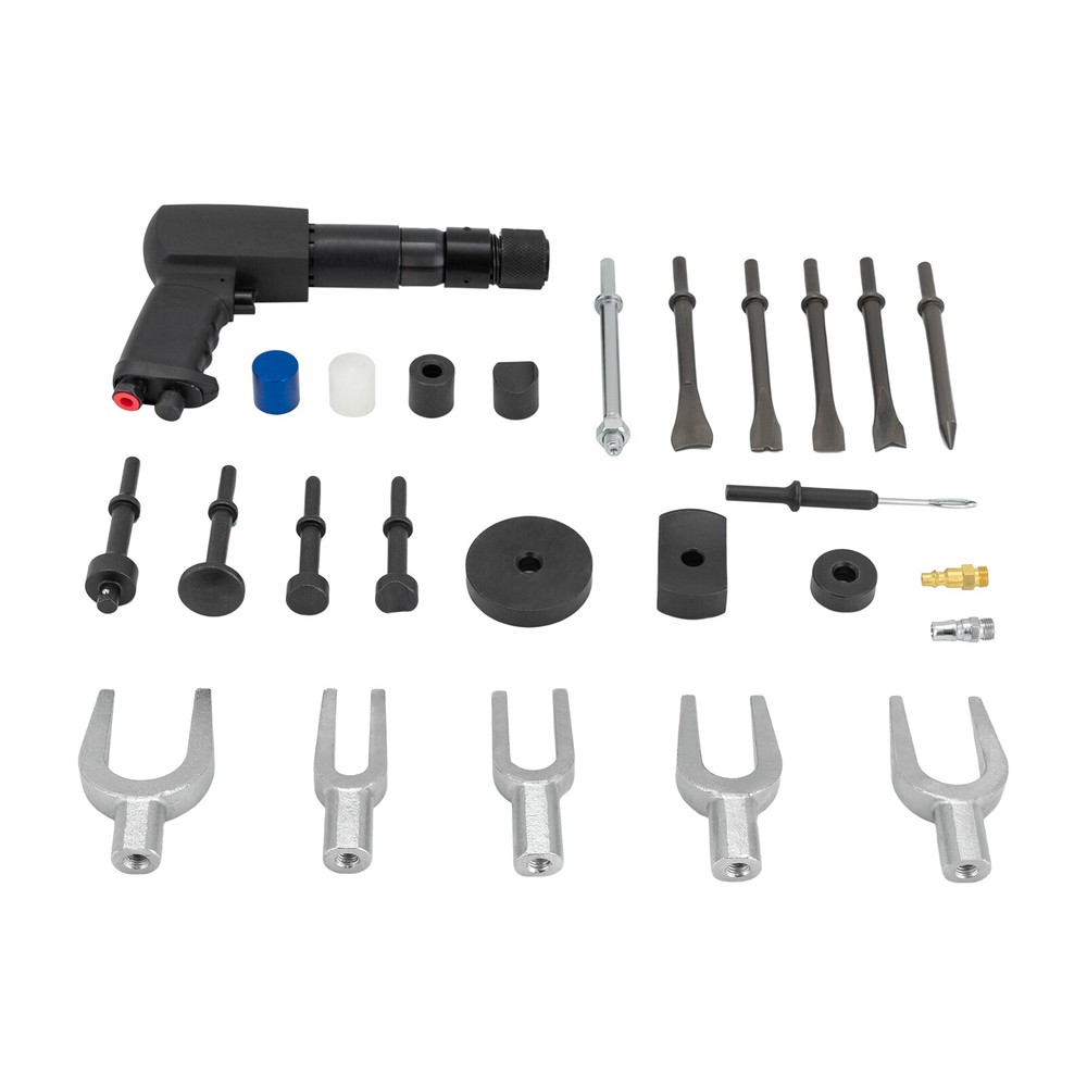 Professional Air Hammer Multi-functional Pneumatic Hammer W/ Tool Plus Kit Set