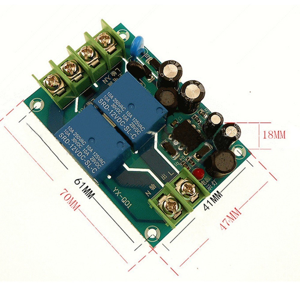 10A Load Transfer Switch AC220V with Automatic Dual Power Supply Feature
