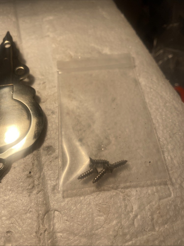 CVA Patch Plate for Mountain Rifle Muzzleloader and Screws.