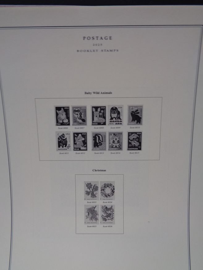 SCOTT National 2025 US Stamp album supplement # 93 NEW most recent 100S025