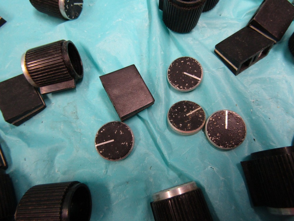 Vintage Bi-Amp 1682 Mixing Board Knobs/ Sliders/ Misc.Parts