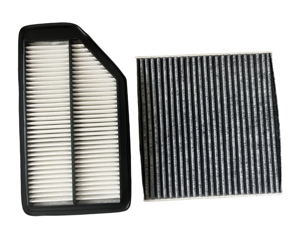 Combo Set Engine & Carbon Cabin Air Filter Fit For 2016-2017 Honda Odyssey