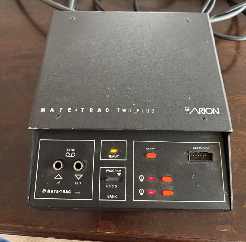 Arion Mate-Trac Two Plus Dissolve Controller with Keyboard TESTED AND FUNCTIONAL