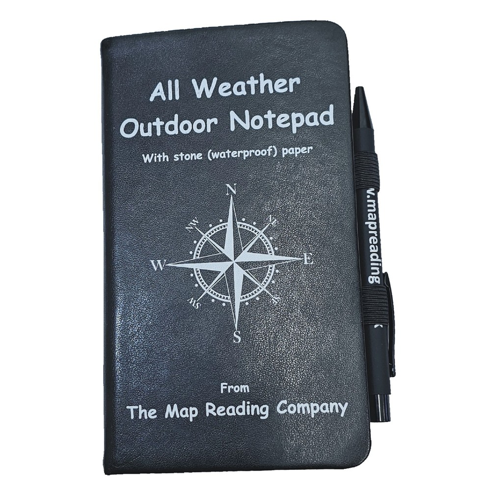Small notebook and pen (weatherproof)