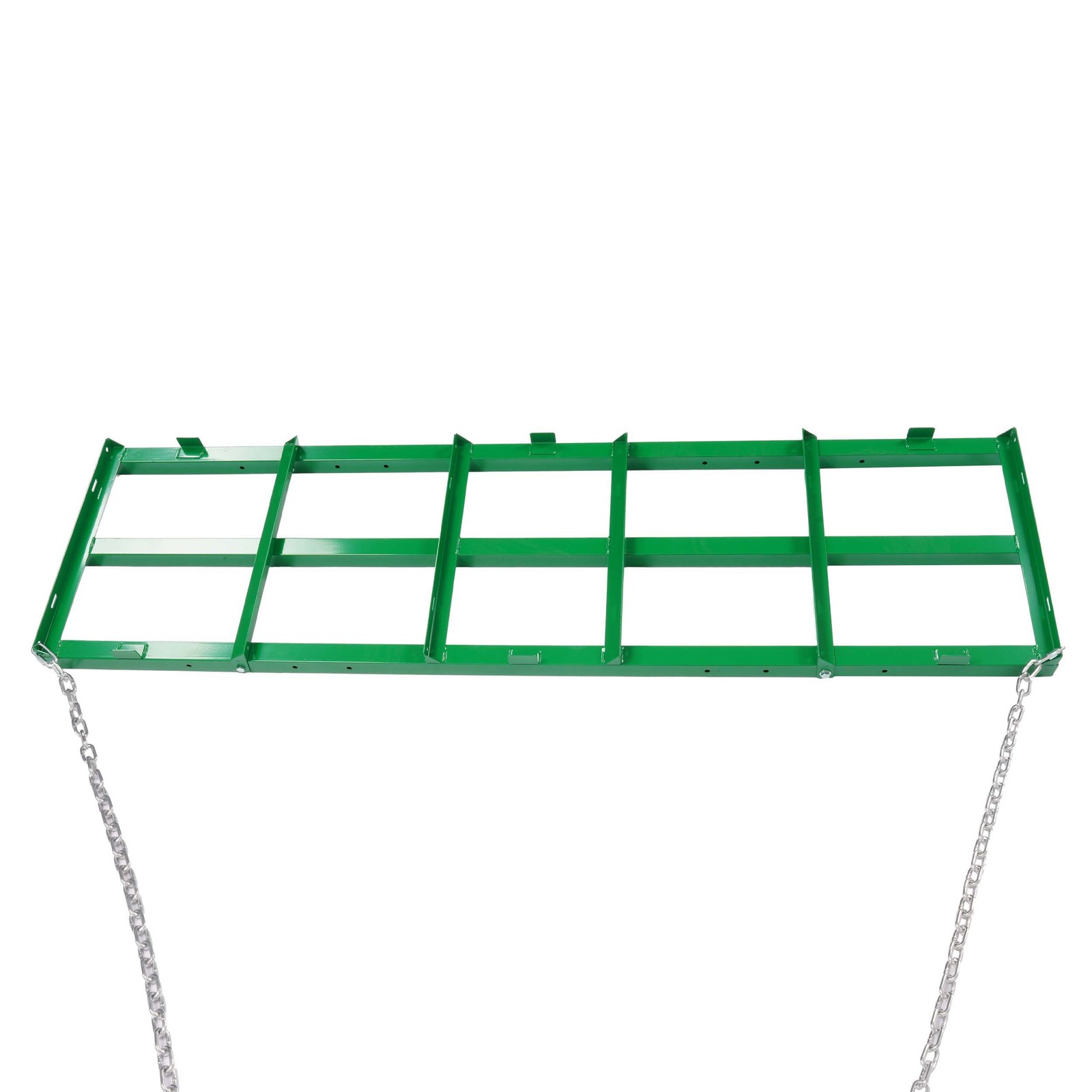 6 FT Yard Drag Harrow Grader Rake w/ 4 FT Chain For universal ATV/UTV/Tractor