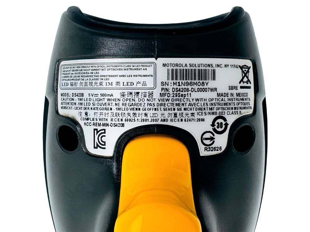 Motorola Symbol DS4208 1D/2D Handheld Barcode Scanner w/USB Cable GRADE A!