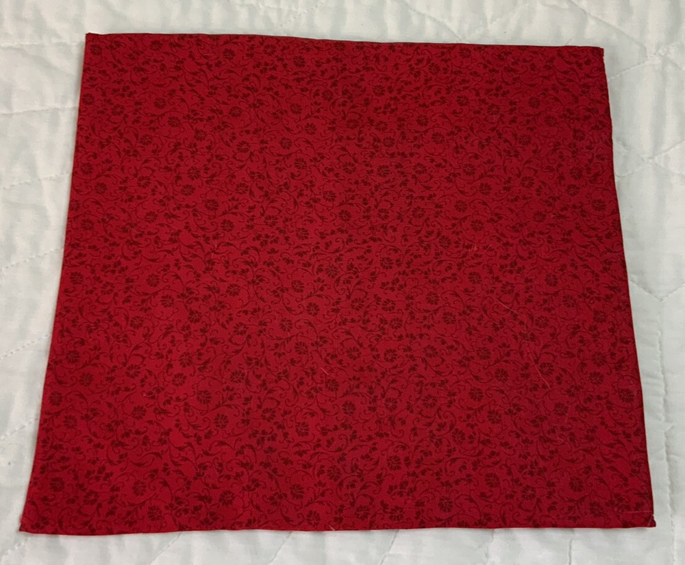 Vintage Patchwork Quilt Table Topper, Triangles, 1930’s, Calico Prints, Multi