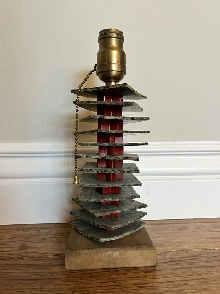 Vintage Retro Bakelite Mod Table Lamp