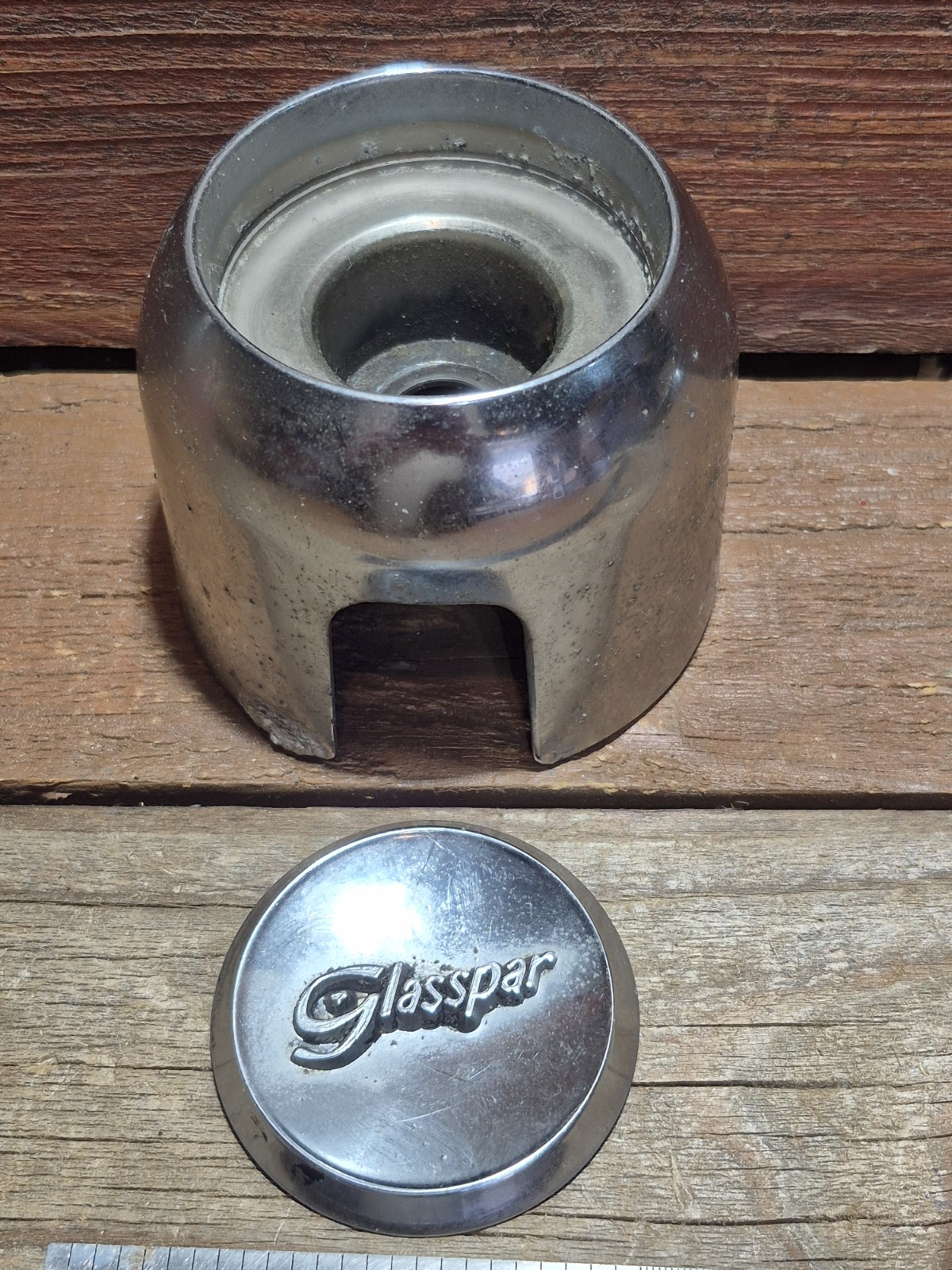 Vintage Glasspar Boat Part Wheel Cap Steering Wheel Speedboat Ski Boat Marine