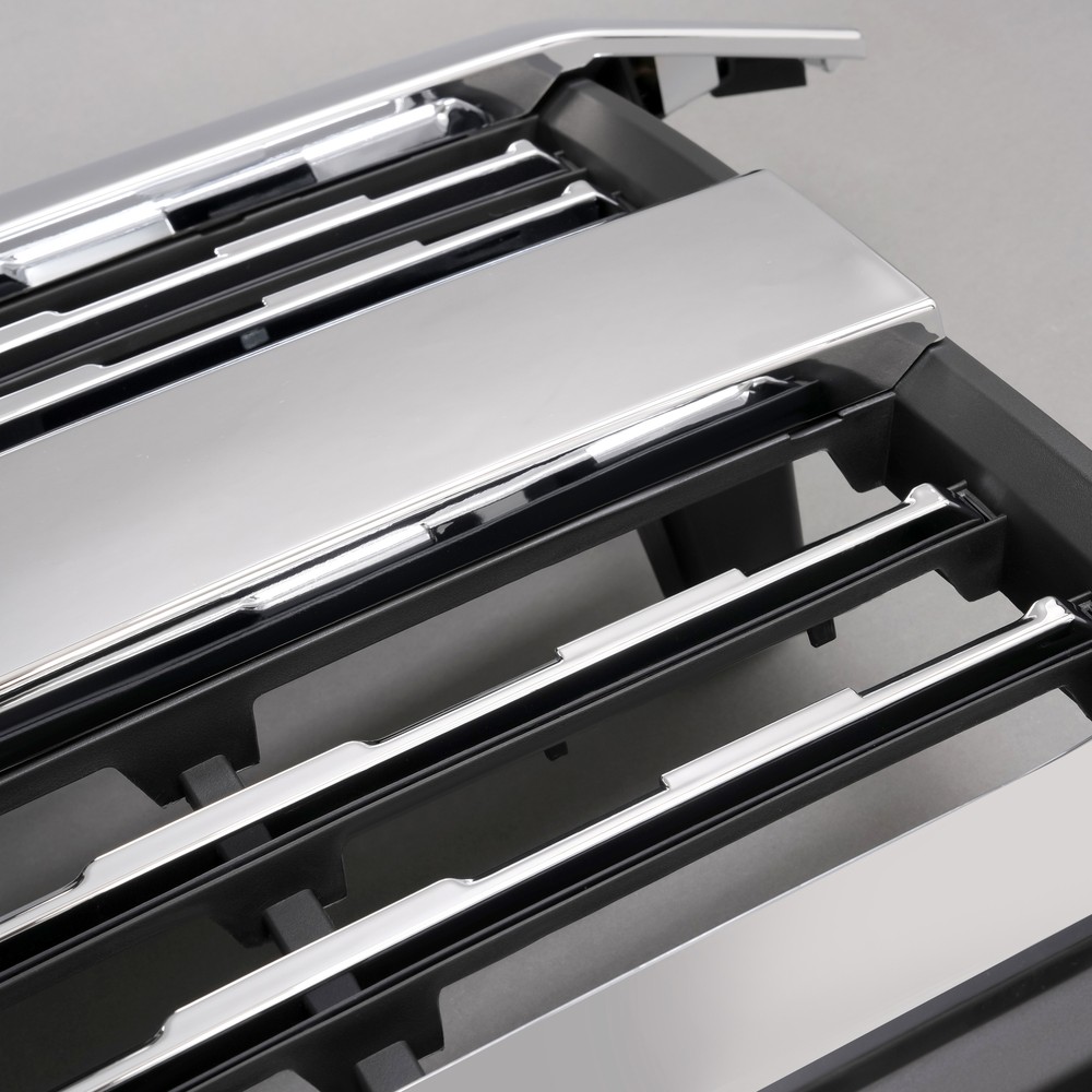 For Chevy Silverado 2500HD 3500HD 2015-2019 Chrome Front Upper Grille Assembly