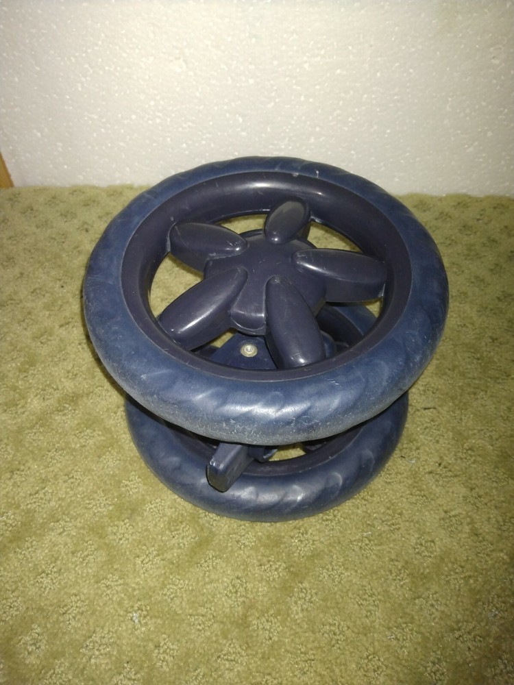 Eddie Bauer Dorel juvenile Stroller Front wheel  Replacement part Blue size 7.5"