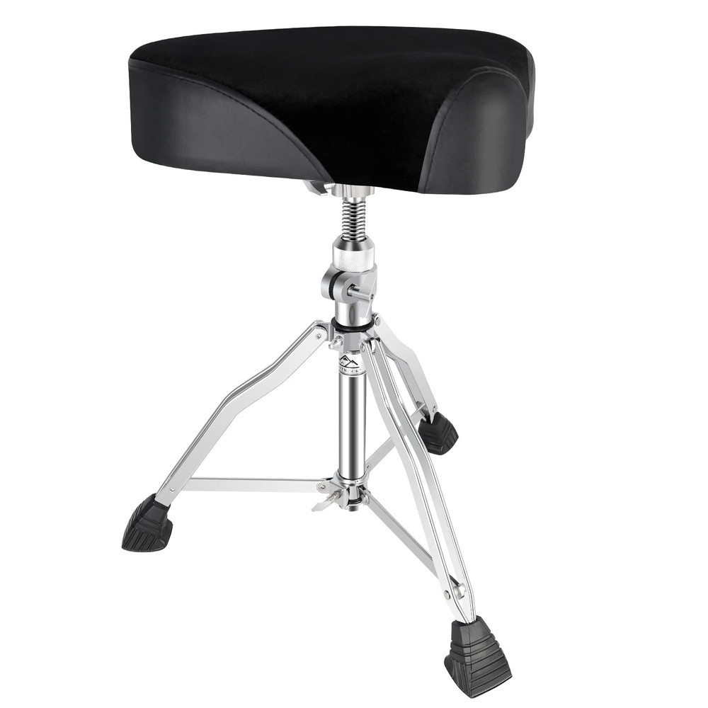 EASTROCK Drum Throne Drum Seat Height Adjustable,Rotatable Padded Drum Stools