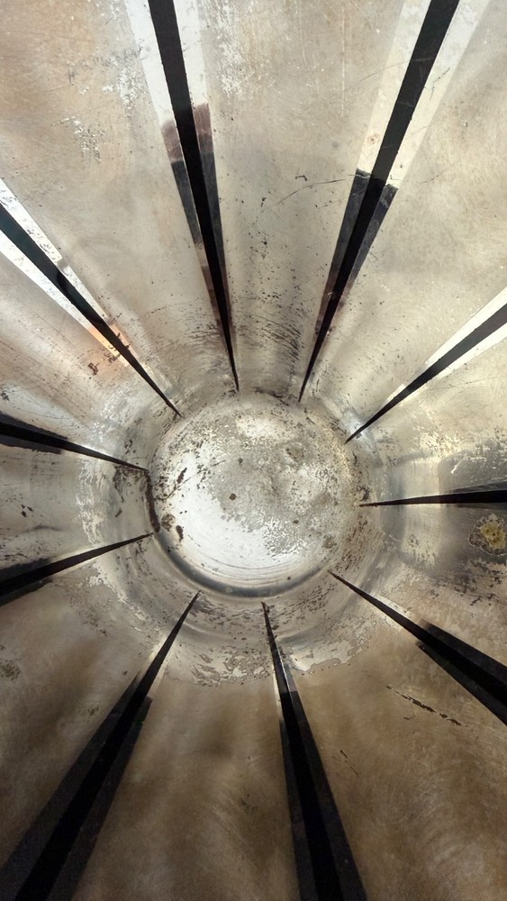 Vtg WMF Ikora Art Nouveau Deco 14" Fruit Bowl Germany EP Brass Silverplate MCM