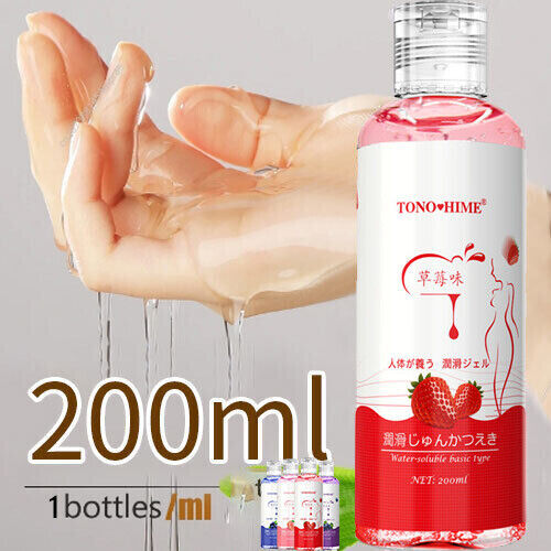 Fruit Flavor Sex Lube Lubricant Gel Water Based Edible Mild Oral Massage Adult