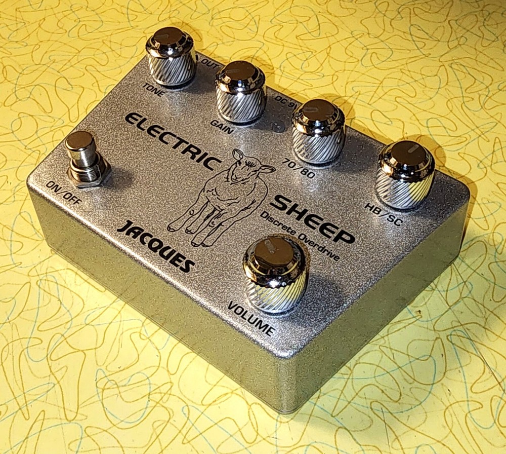 Jacques Electric Sheep Discrete Overdrive Guitar Effects Pedal