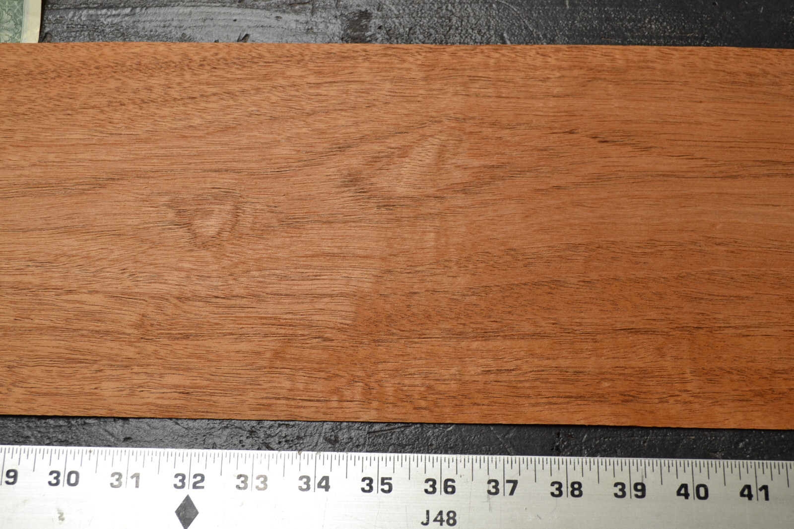 Honduran Mahogany Raw Wood Veneer Sheet 6.5 x 50 in 1/42nd 4668-06