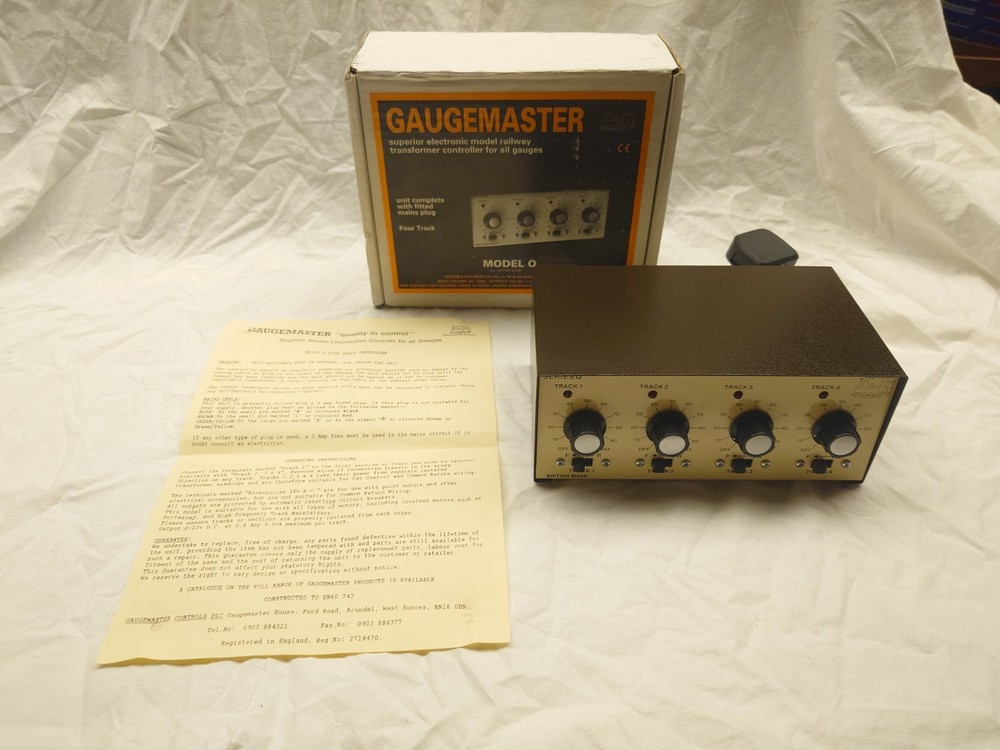 Gaugemaster Model Q Four Track Model Train Transformer British
