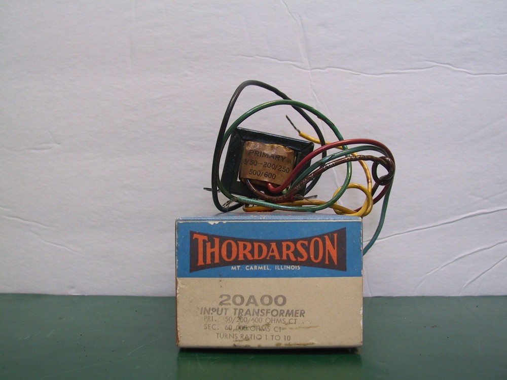 THORDARSON 20A00 INPUT TRANSFORMER