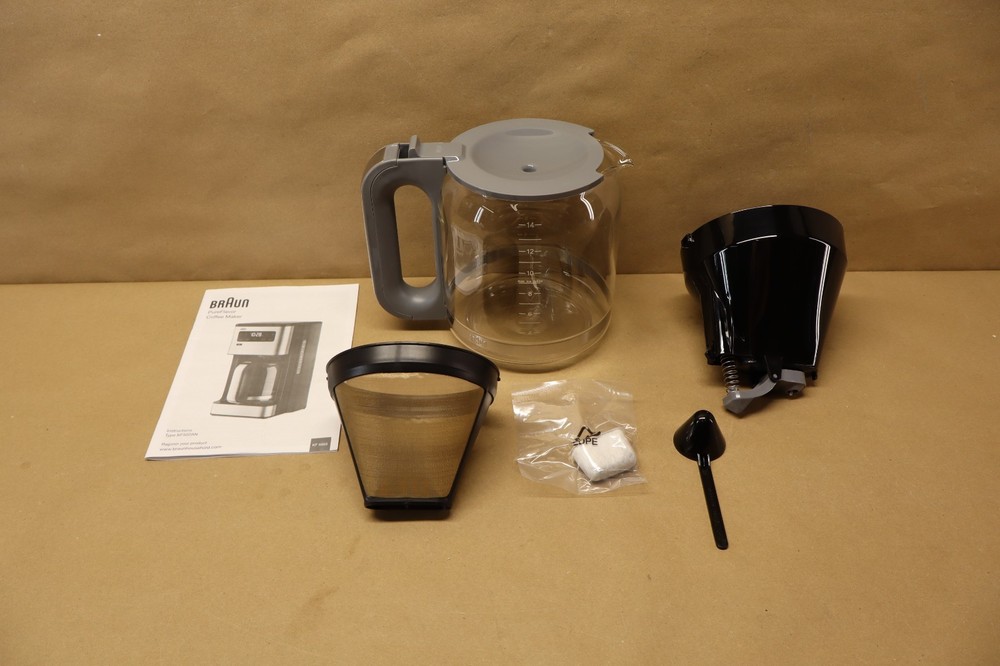 Braun PureFlavor 14‑Cup Programmable Coffee Maker Fast Brew Speed, Touch Display