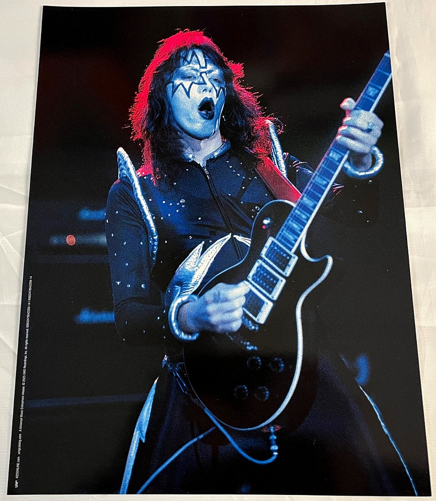 KISS Alive! 4 Live Color Glossy Photos 50th Anniversary Box Set 9"X12" Pictures