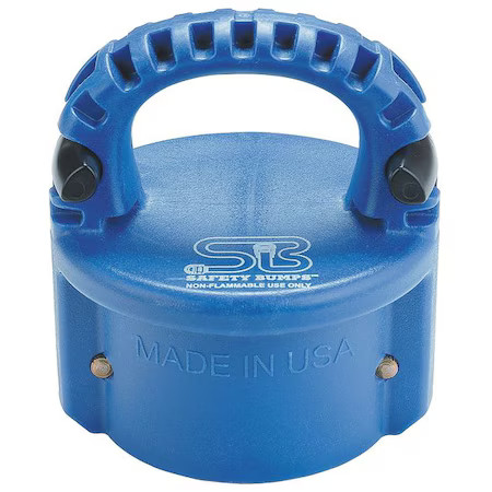 4" Female Coupler Dust Cap With Handle, Sbf-4Sg